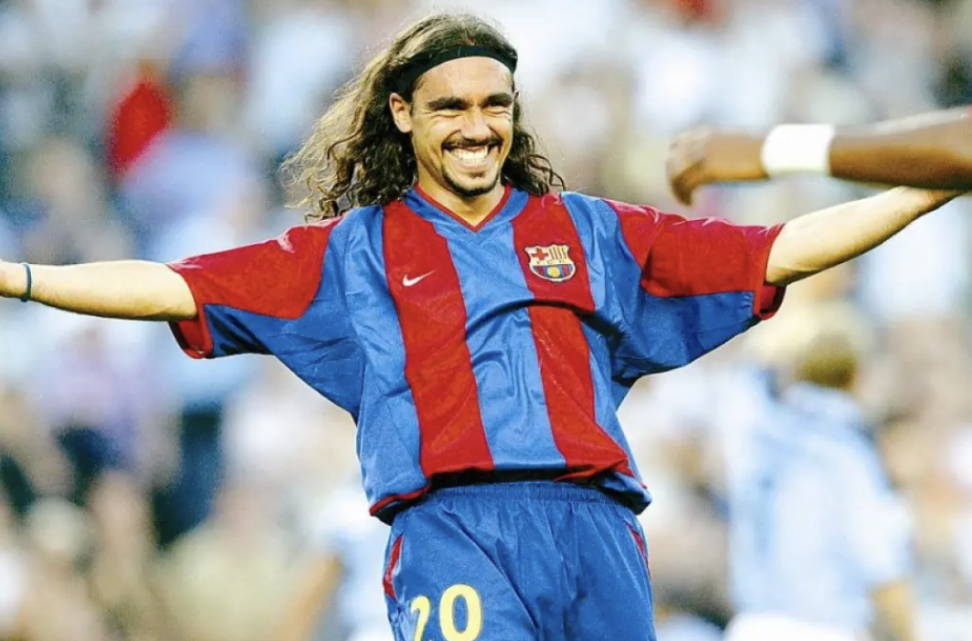 Juan Pablo Sorín con el FC Barcelona